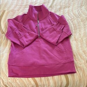 Lululemon Pink Fleece Pullover